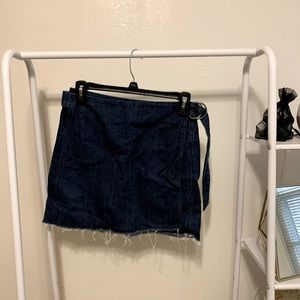 Madewell denim skirt!